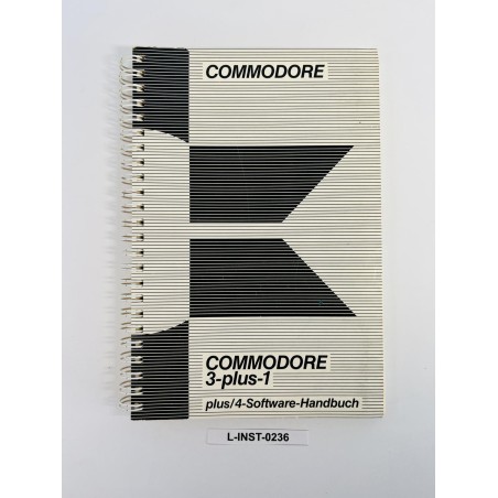 Instrukcja obsługi Commodore plus/4 3-plus-1 (Software-Handbuch)