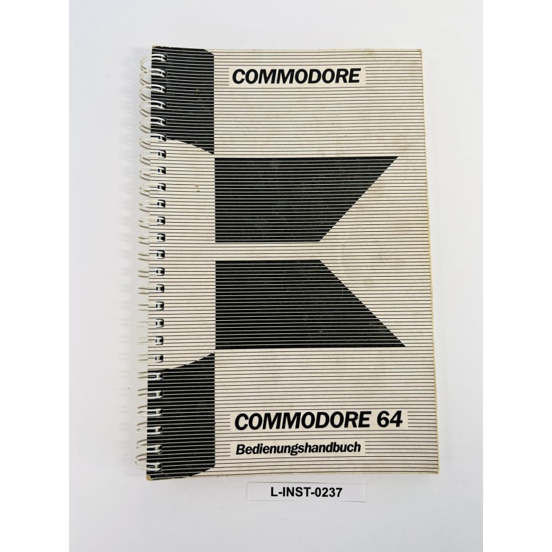Instrukcja obsługi Commodore 64 (Bedienungshandbuch)