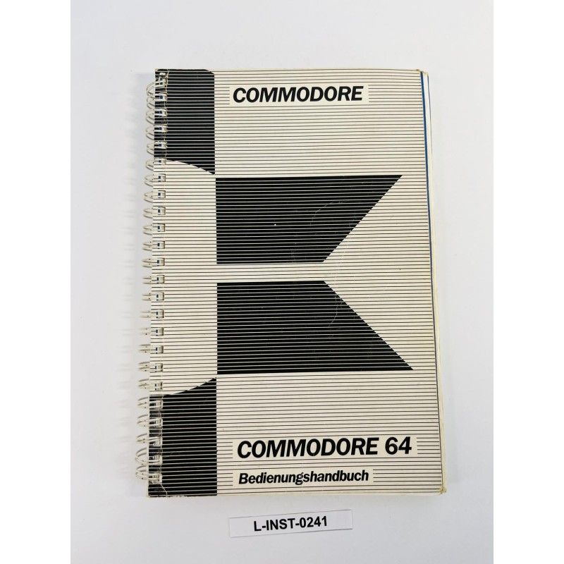 Instrukcja obsługi Commodore 64 (Bedienungshandbuch)