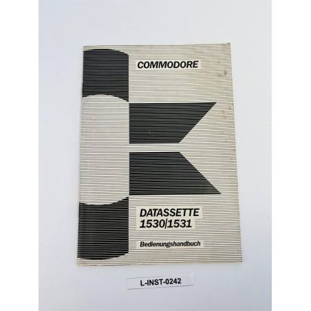 Instrukcja obsługi Commodore Datassette 1530/1531 (Bedienungshandbuch)