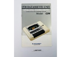 Instrukcja obsługi Commodore Datassette Unit Model C2N 1530
