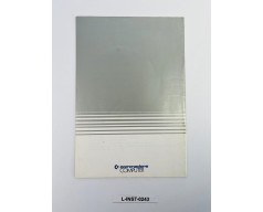 Instrukcja obsługi Commodore Datassette Unit Model C2N 1530