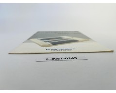 Instrukcja obsługi Commodore Datassette Unit Model C2N 1530