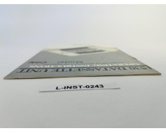 Instrukcja obsługi Commodore Datassette Unit Model C2N 1530