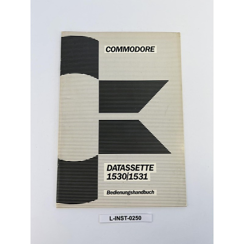 Instrukcja obsługi Commodore Datassette 1530/1531 (Bedienungshandbuch)