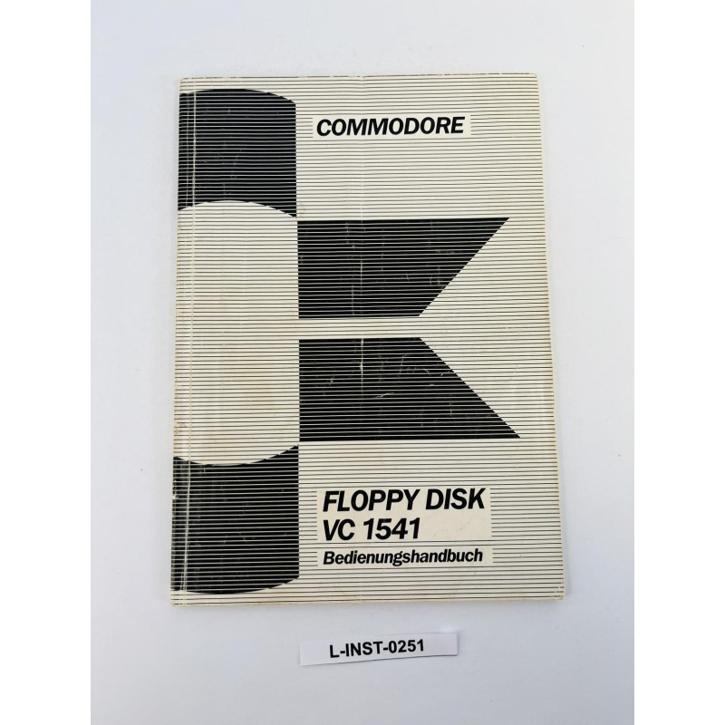 Instrukcja obsługi Commodore Floppy Disk VC 1541 (Bedienungshandbuch)