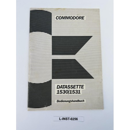 Instrukcja obsługi Commodore Datassette 1530/1531
