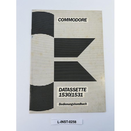 Instrukcja obsługi Commodore Datassette 1530/1531