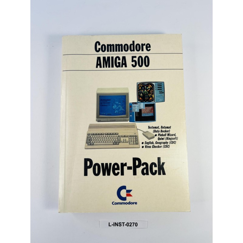Instrukcja obsługi Commodore Amiga 500 Power-Pack