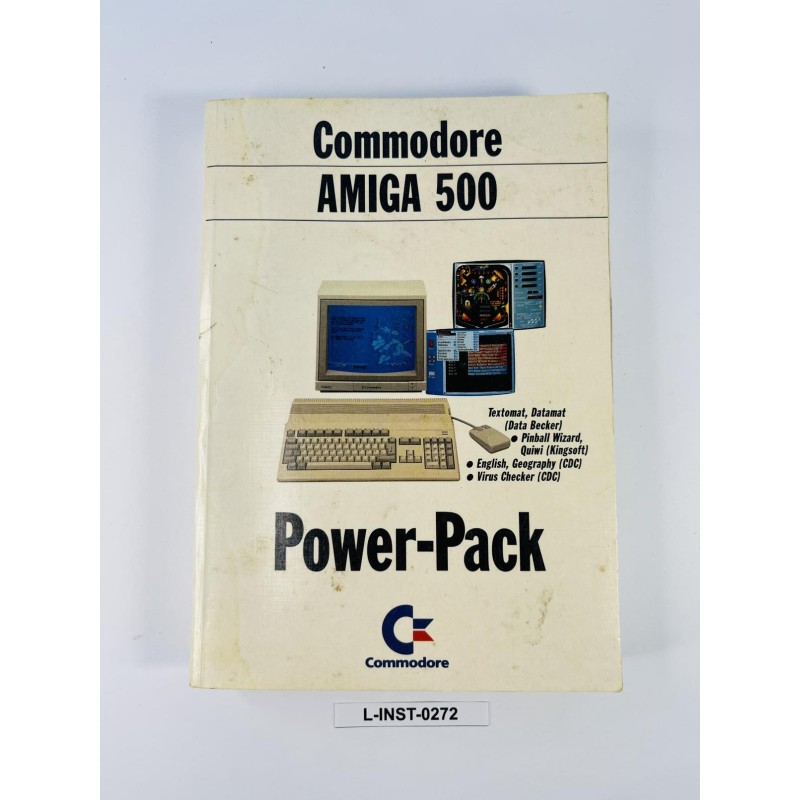 Instrukcja obsługi Commodore Amiga 500 Power-Pack