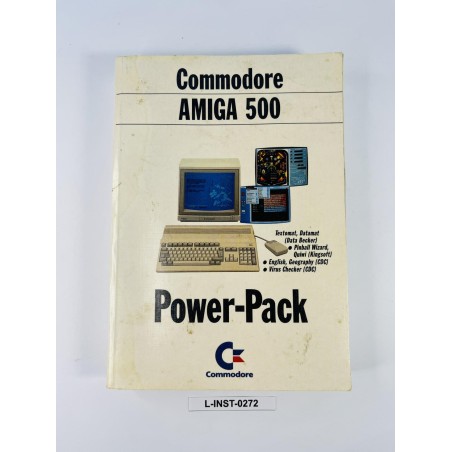 Instrukcja obsługi Commodore Amiga 500 Power-Pack