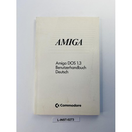 Instrukcja obsługi Commodore Amiga DOS 1.3