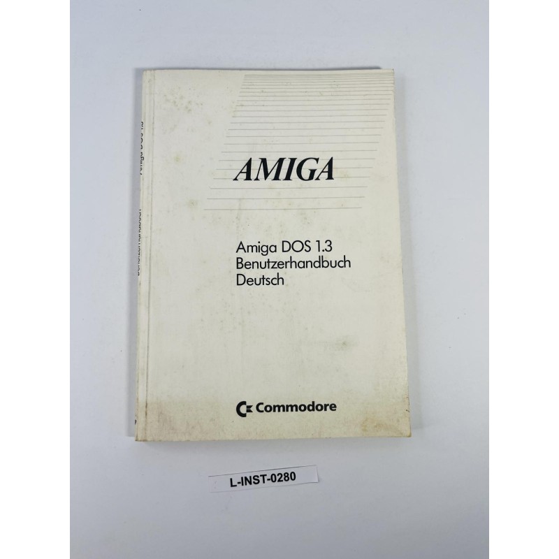 Instrukcja obsługi Commodore Amiga DOS 1.3