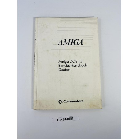 Instrukcja obsługi Commodore Amiga DOS 1.3