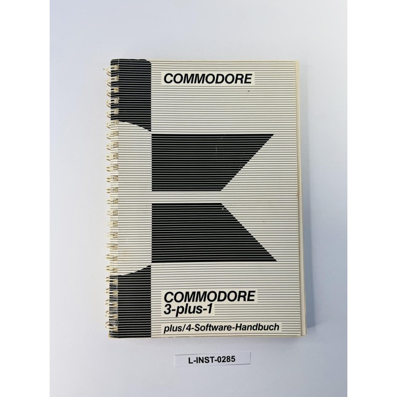 Instrukcja oprogramowania Commodore plus/4 3-plus-1