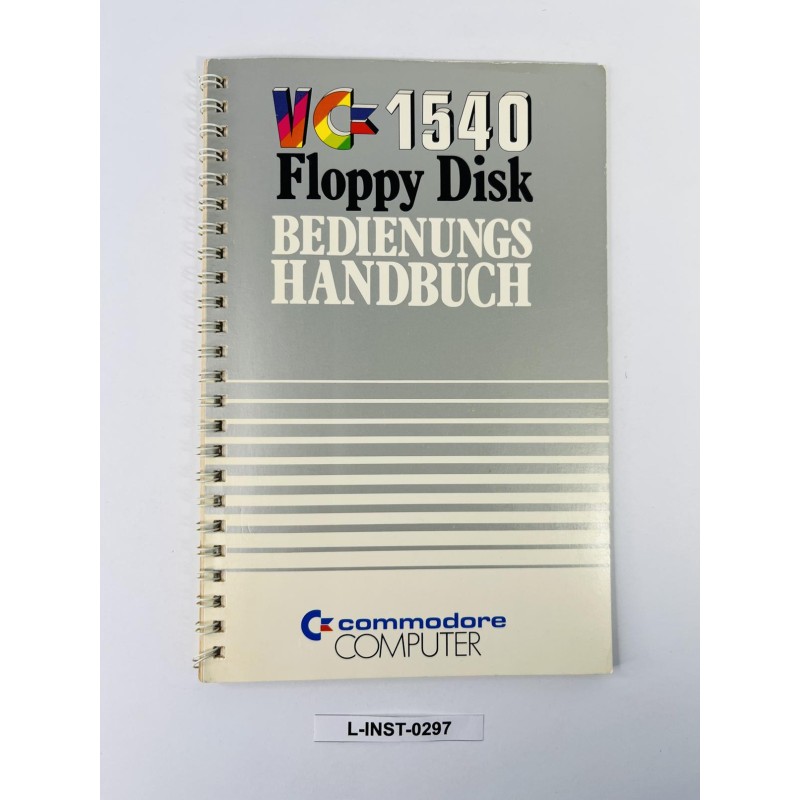 Instrukcja obsługi Commodore VC 1540 Rarytas!