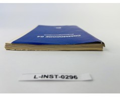 Instrukcja obsługi Commodore 64 (Bedienungshandbuch)