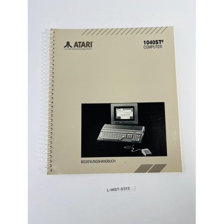 Instrukcja obsługi Atari 1040STF (Bedienungshandbuch)