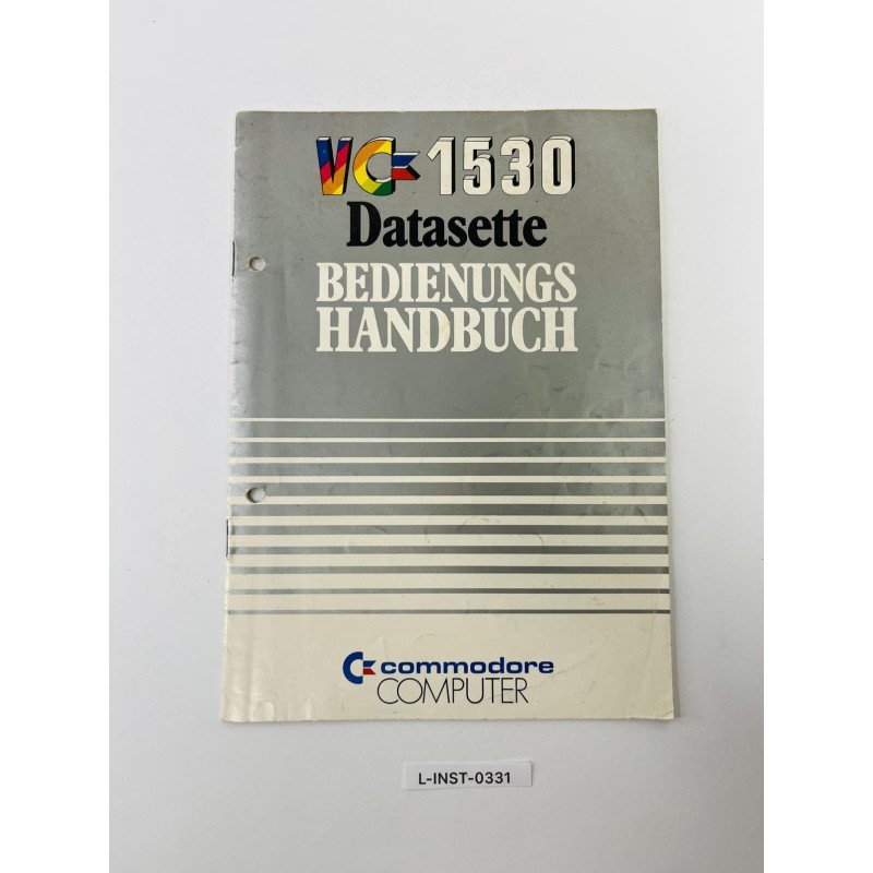 Instrukcja obsługi Commodore VC-1530 Datasette