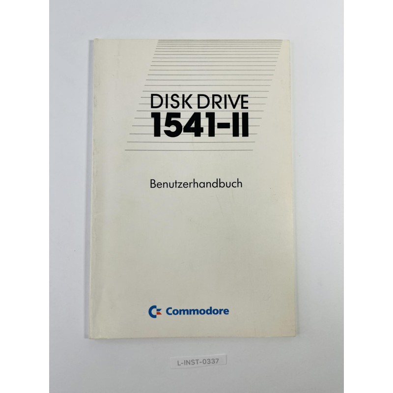 Instrukcja obsługi Commodore Disk Drive 1541-II (Benutzerhandbuch)