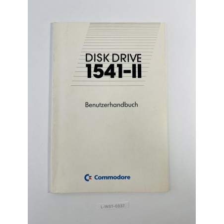 Instrukcja obsługi Commodore Disk Drive 1541-II (Benutzerhandbuch)