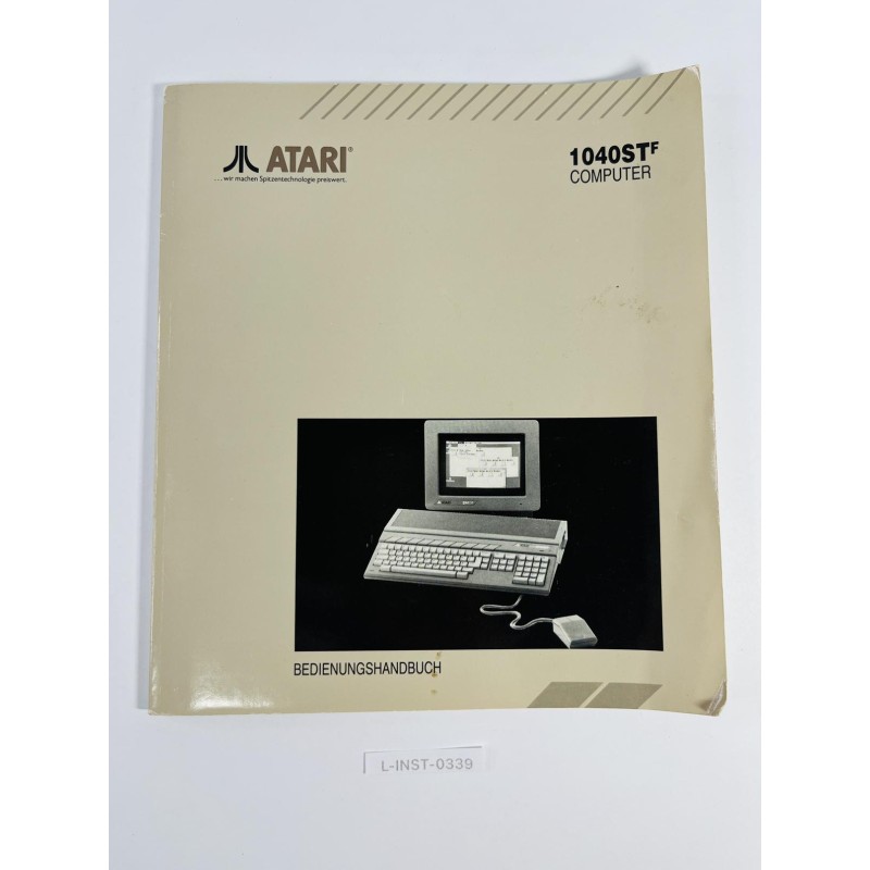 Instrukcja obsługi Atari 1040STF