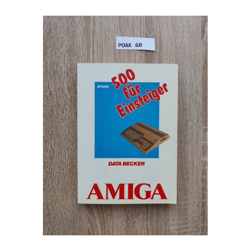 Oryginalna Ksiązka Amiga 500 dla początkujacych Niemiecka