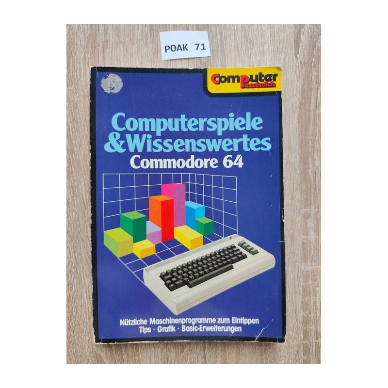 Commodore 64 ksiązka wszystko o grach komputerowych na Commodore