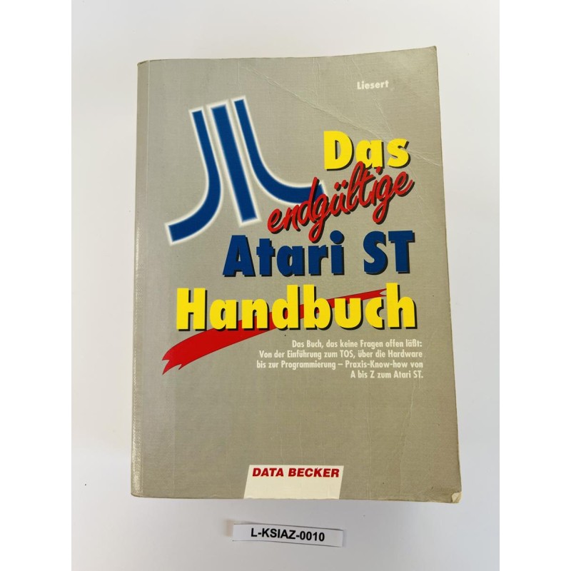 Książka Atari ST - Das endgültige Atari ST Handbuch