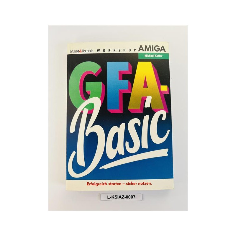 Książka Amiga - GFA-Basic (Markt&Technik)