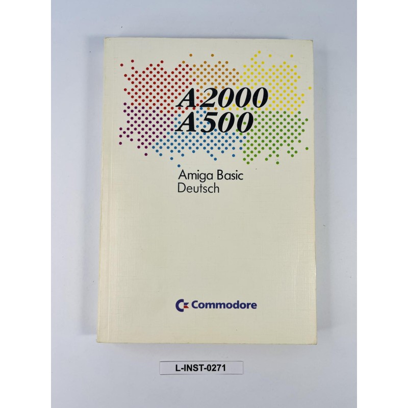 Podręcznik programowania Amiga Basic (Deutsch, A2000/A500)