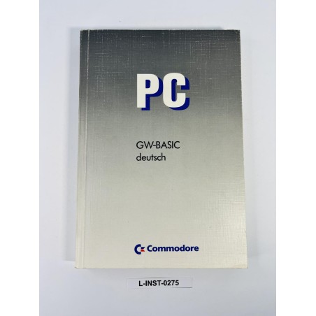 Podręcznik Commodore PC GW-BASIC