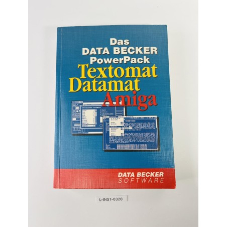 Oprogramowanie Data Becker PowerPack: Textomat Datamat Amiga
