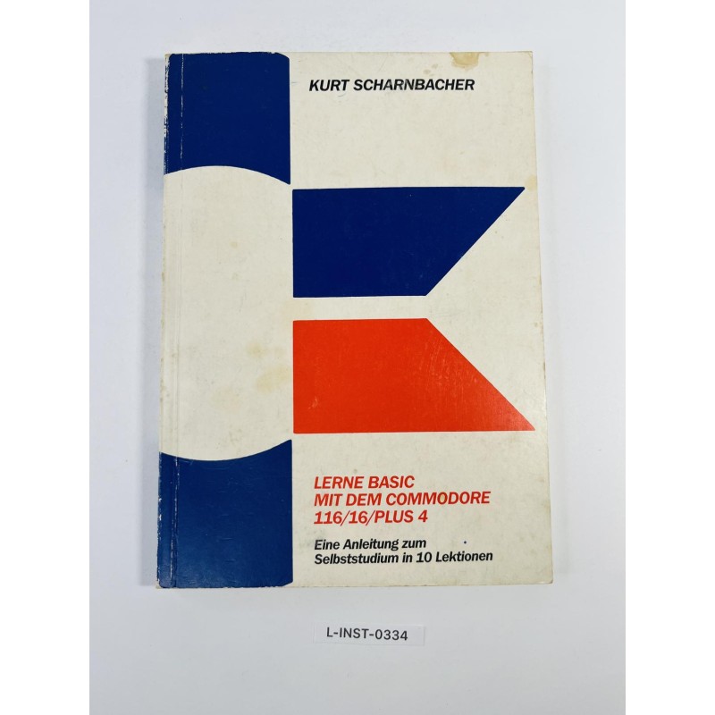 Podręcznik: Lerne BASIC mit dem Commodore 116/16/Plus 4