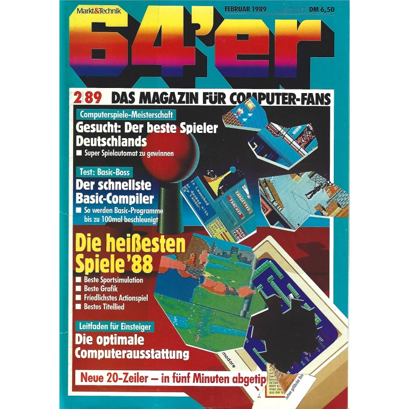 Magazyn 64'er nr 2/1989