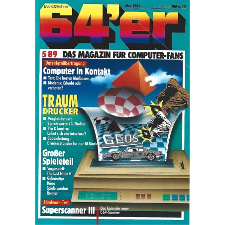 Magazyn 64'er nr 5/1989