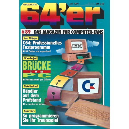 Magazyn 64'er nr 6/1989