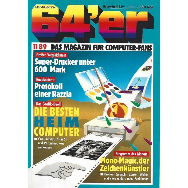 Magazyn 64'er nr 11/1989