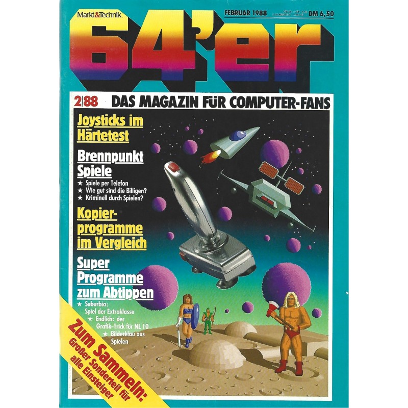 Magazyn 64'er nr 2/1988