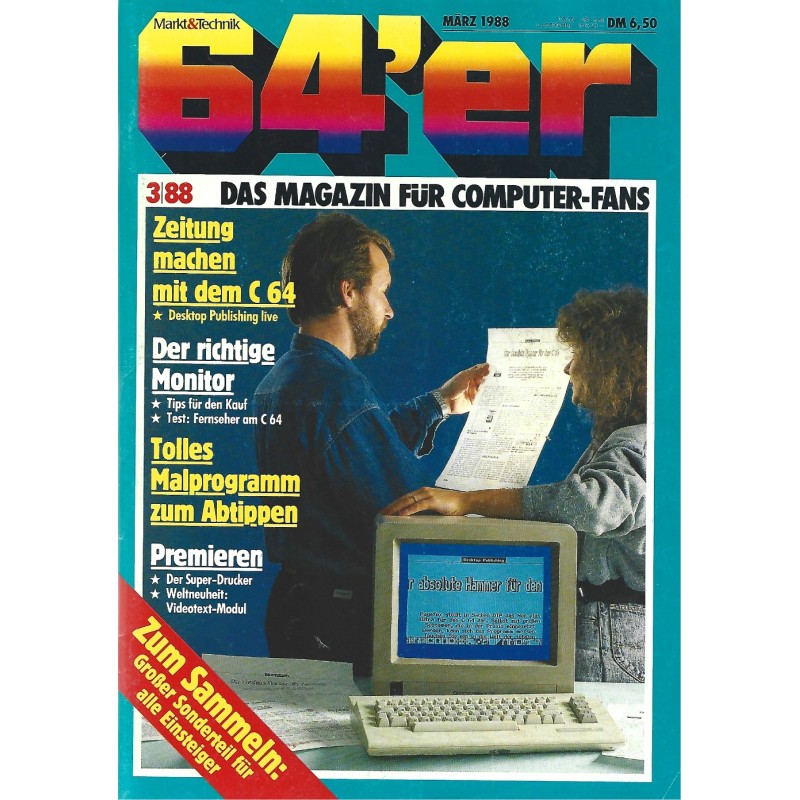 Magazyn 64'er nr 3/1988