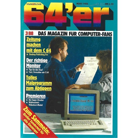 Magazyn 64'er nr 3/1988