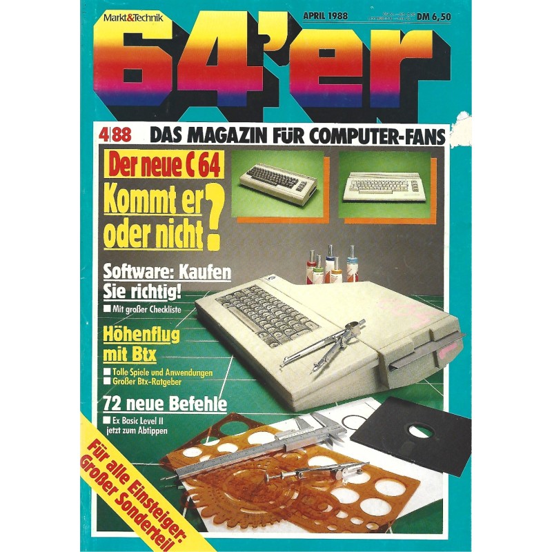 Magazyn 64'er nr 4/1988