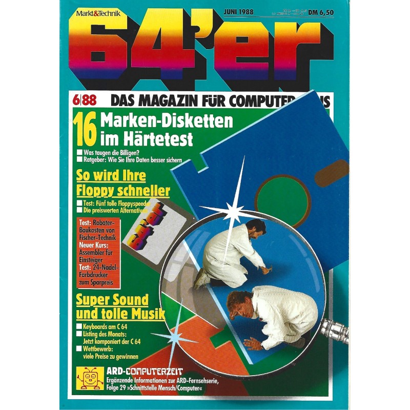 Magazyn 64'er nr 6/1988