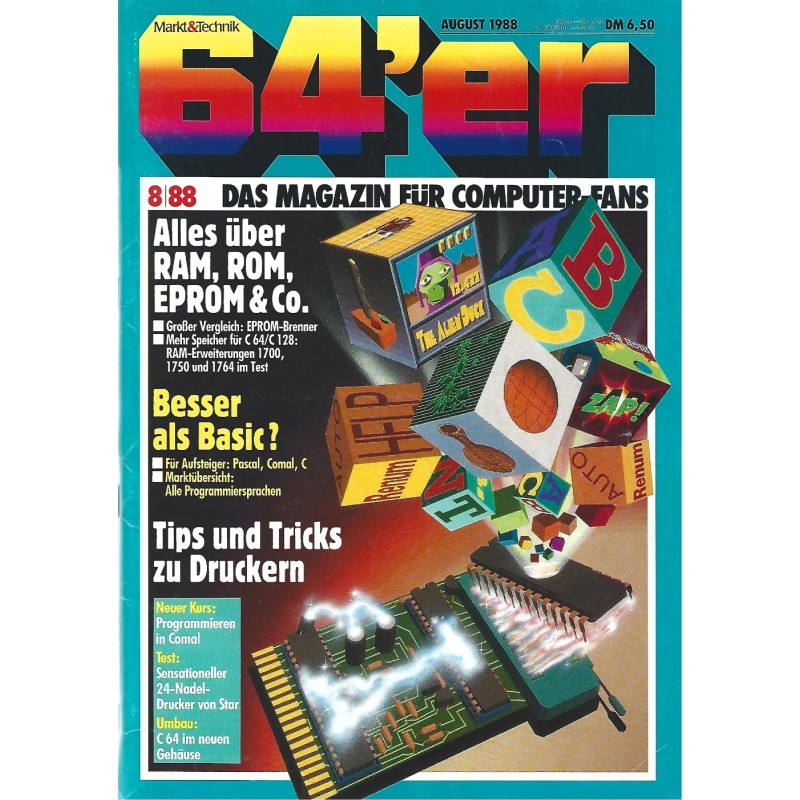 Magazyn 64'er nr 8/1988