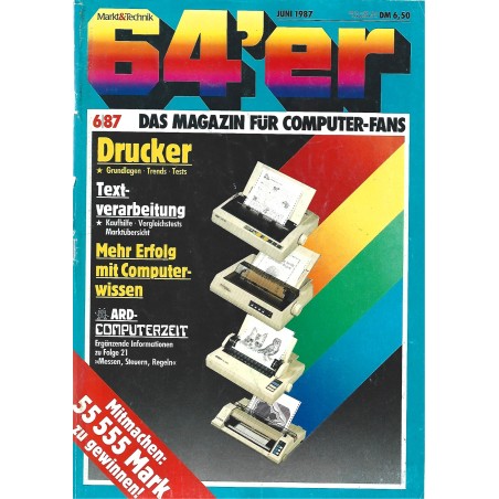 Magazyn 64'er nr 6/1987