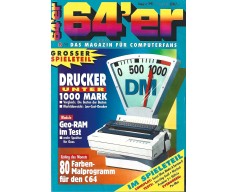 Magazyn 64'er nr 8/1991