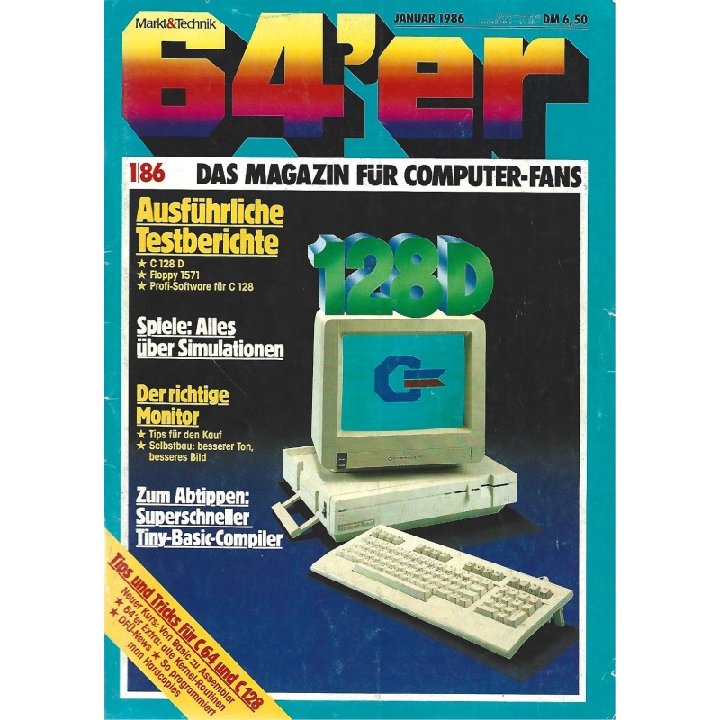 Magazyn 64'er nr 1/1986
