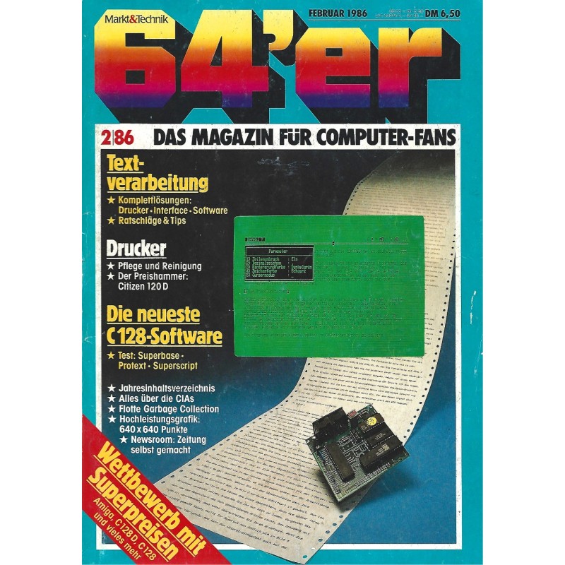 Magazyn 64'er nr 2/1986