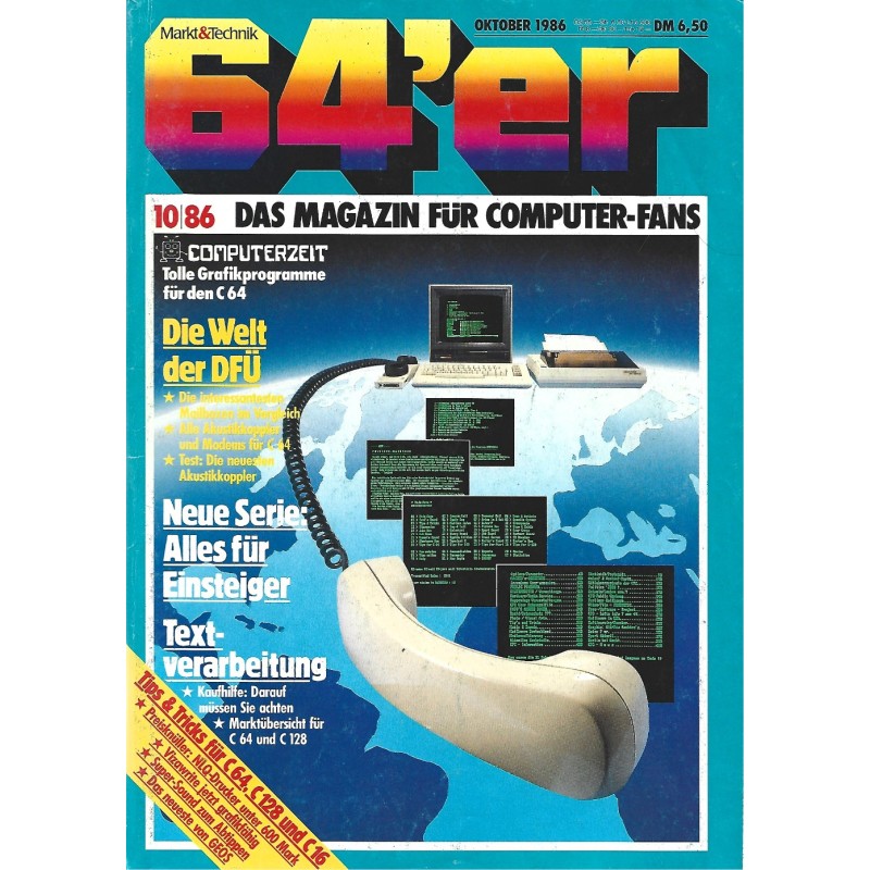 Magazyn 64'er nr 10/1986