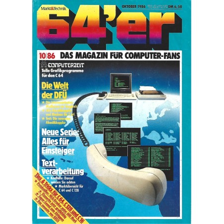 Magazyn 64'er nr 10/1986